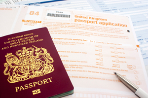 UK passport application